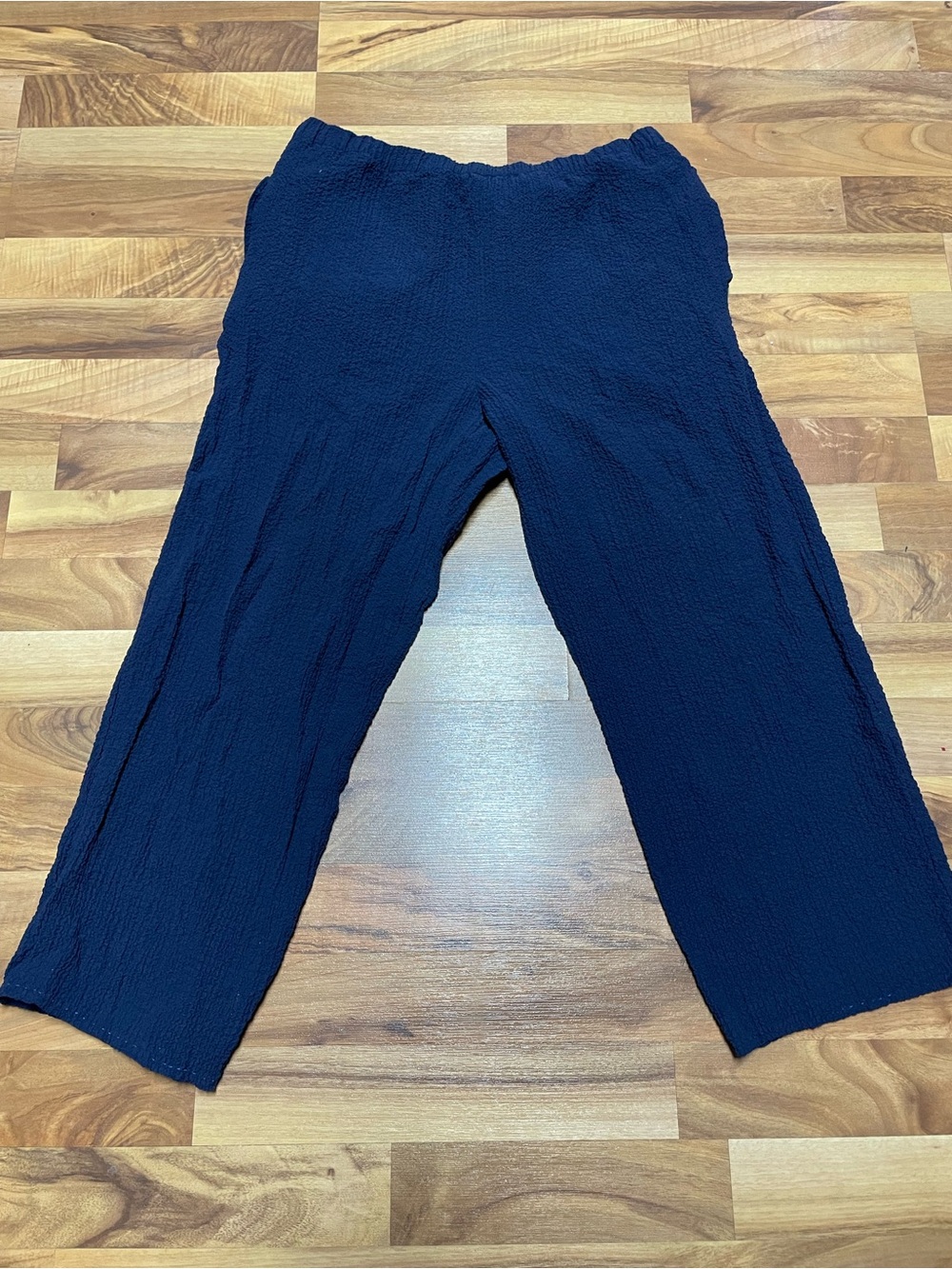 Orvis Navy Blue Crop Length Pants
